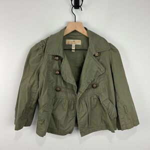 American Rag Army Green Jacket with Buttons XS